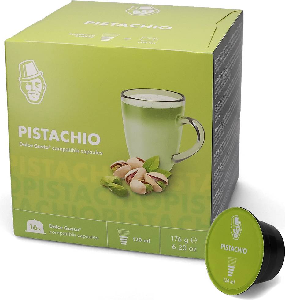 Everyday Coffee Pistachio – Kavos kapsulės Dolce Gusto aparatams (16 vnt)