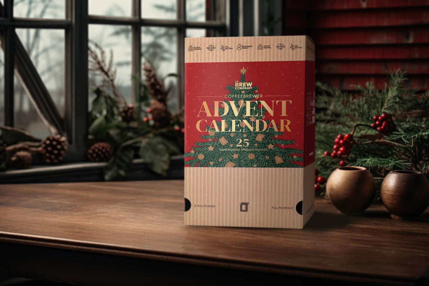 Advento Kavos Kalendorius 2025 – 25 Rūšinės Kavos
