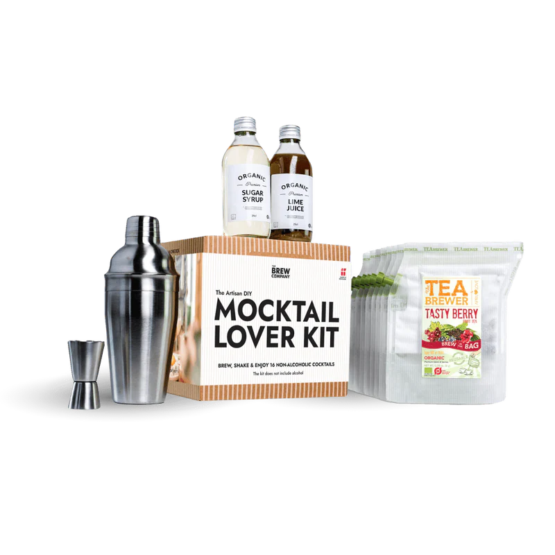 Mocktail Lover Kit – Brew, Shake & Enjoy 16 Non-Alcoholic Cocktails