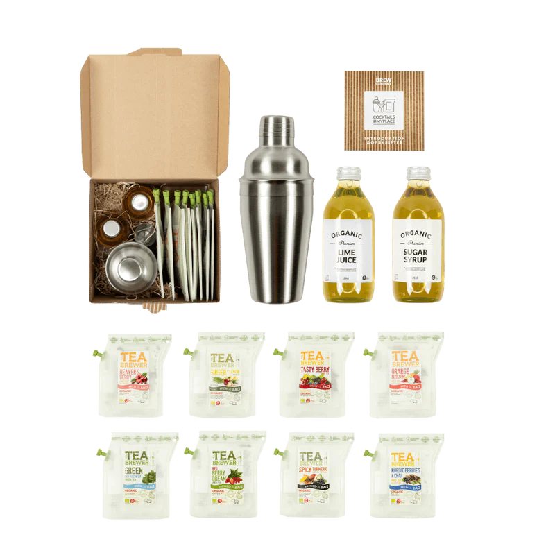 Mocktail Lover Kit – Brew, Shake & Enjoy 16 Non-Alcoholic Cocktails