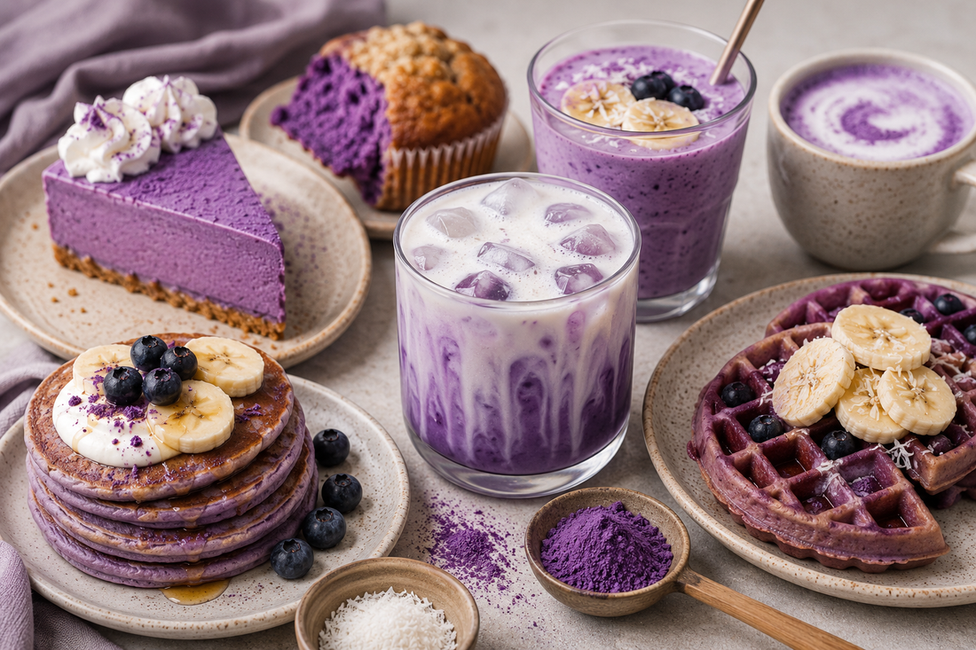 Ube milteliai: kaip juos naudoti ir ką galima pasigaminti?