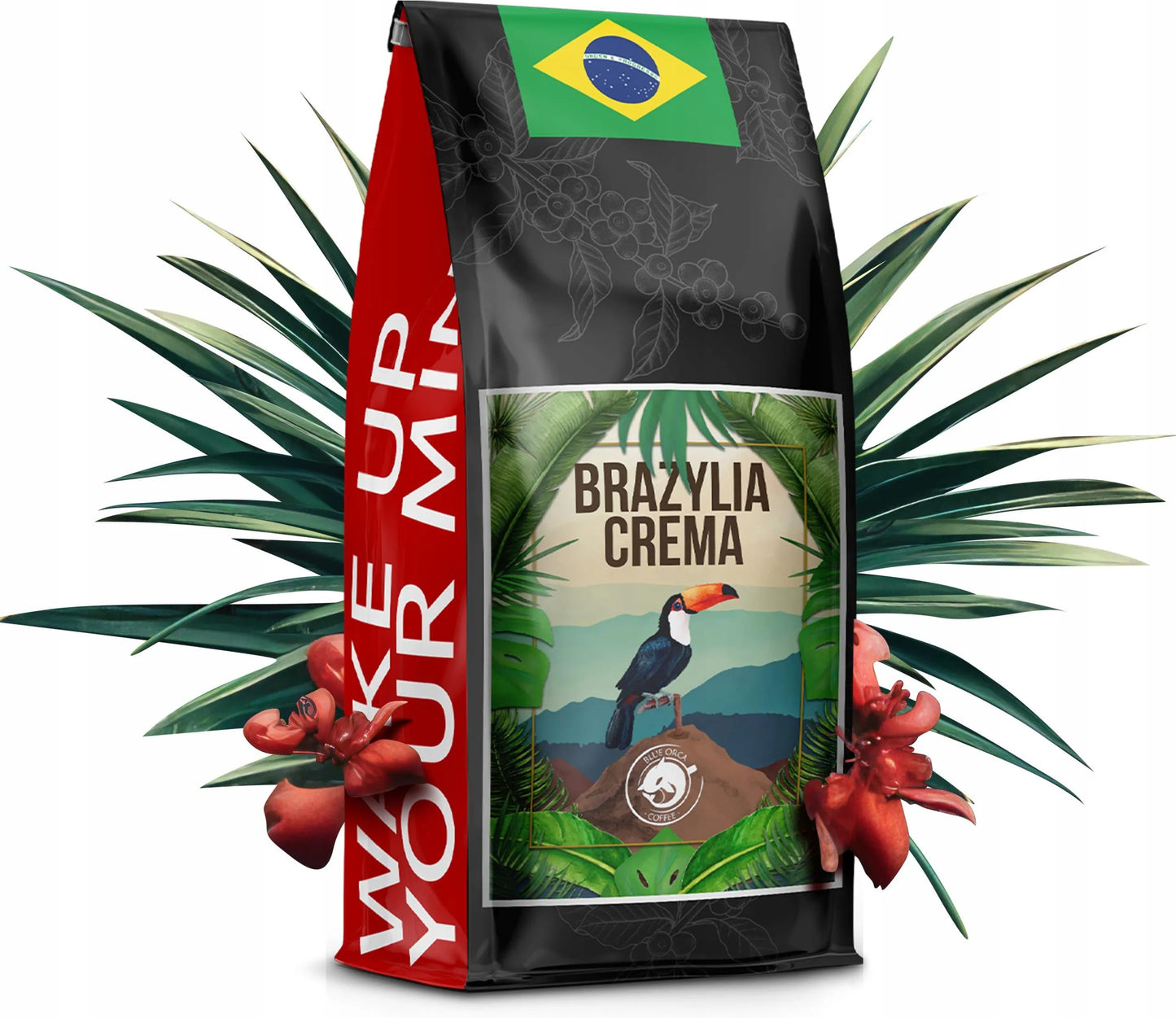 Blue Orca Brazilia – 100 % Arabica kavos pupelės 1 kg