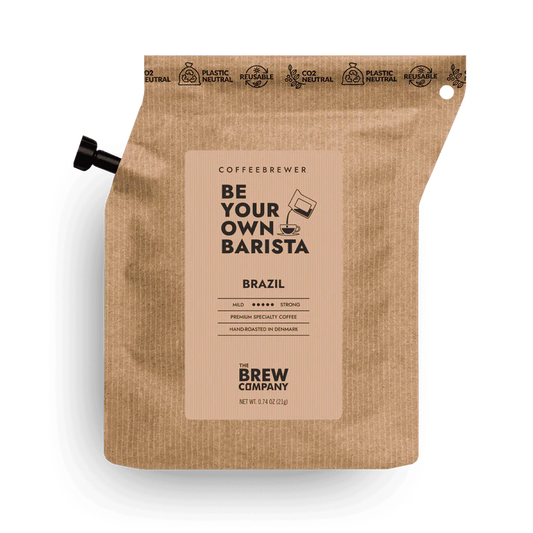 Brazilijos CoffeeBrewer – stipri kava aktyviam rytui arba gamtos nuotykiams.