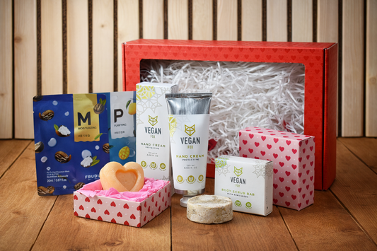 Veganiška SPA dovanų dėžutė jai – savęs priežiūros rinkinys (cruelty-free)