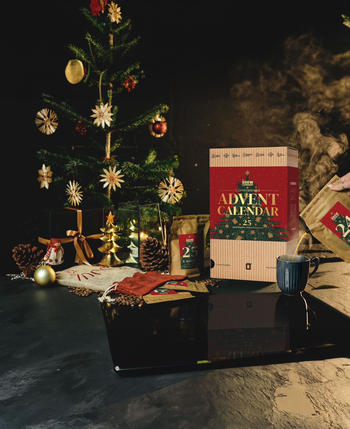 Advento Kavos Kalendorius 2025 – 25 Rūšinės Kavos