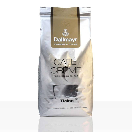 Dallmayr Café Crème Ticino – 1 kg Coffee Beans | Vending & Office
