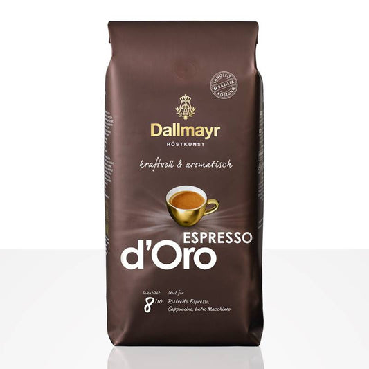 Dallmayr Espresso d’Oro – 1kg Coffee Beans | Italian Espresso Artistry