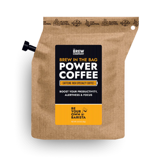 Power Coffee – Natural Energy Boost from Brazil & Uganda, 40g