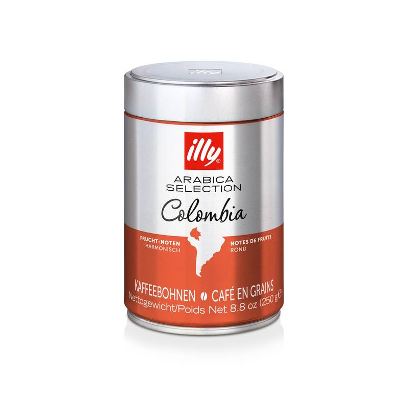 Illy Arabica Selection Colombia – 250g Coffee Beans 100% Arabica