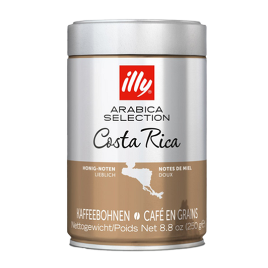 Illy Arabica Selection Costa Rica – 250g Coffee Beans 100% Arabica