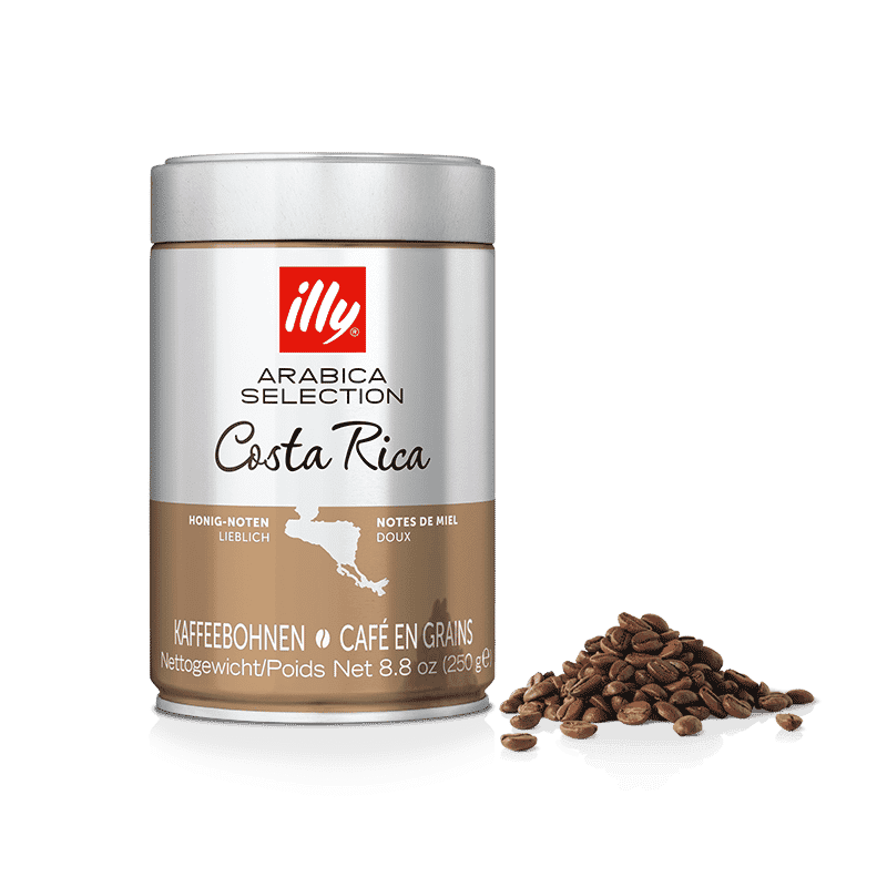 Illy Arabica Selection Costa Rica – 250g Coffee Beans 100% Arabica